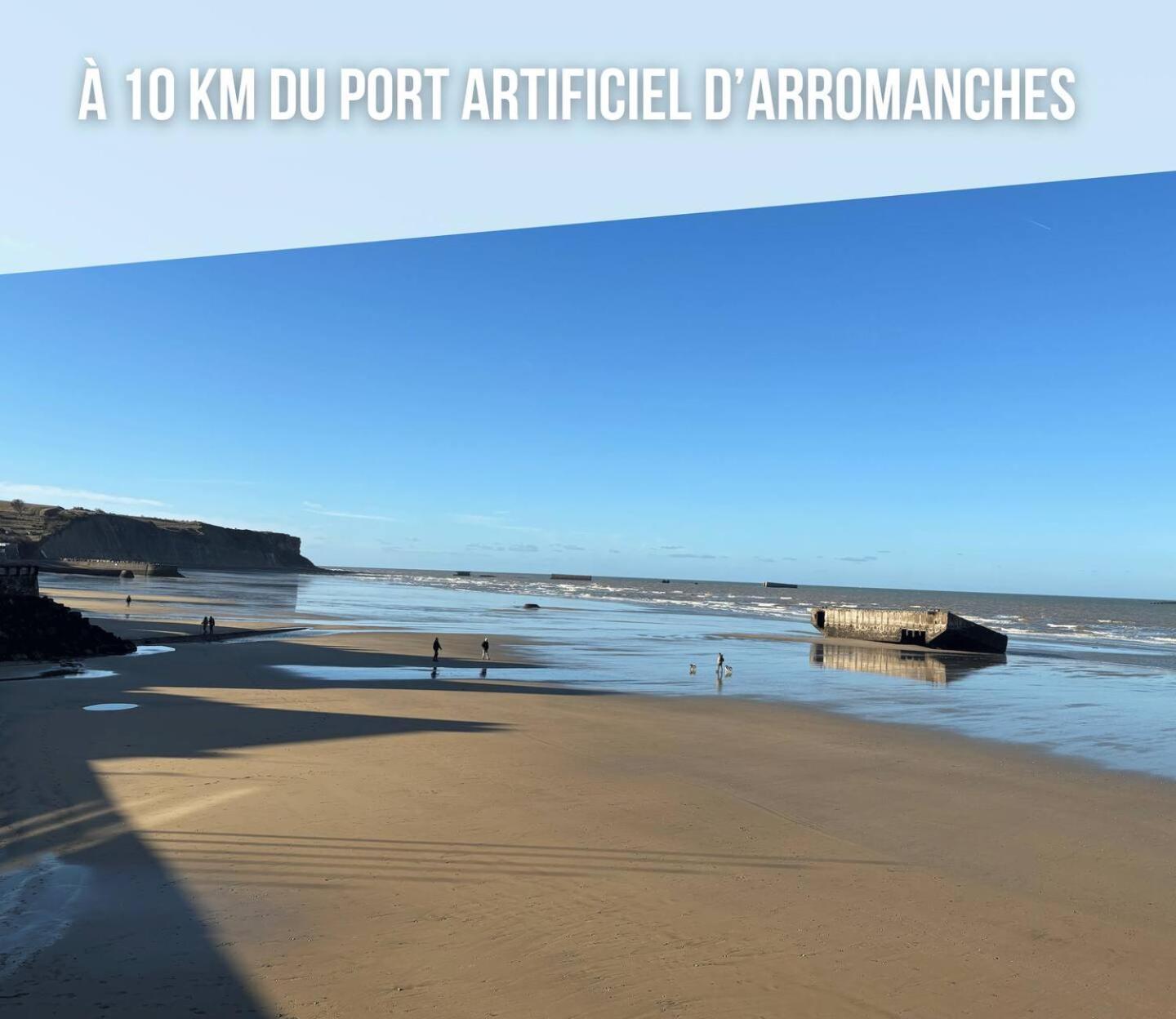 Les Remparts Apt Spacieux 1 Er Etage Renove Joliment Decore Bien Equipe Plein Centre Bayeux Proche Plages Du Debarquement Parking Gratuit A Proximite 외부 사진